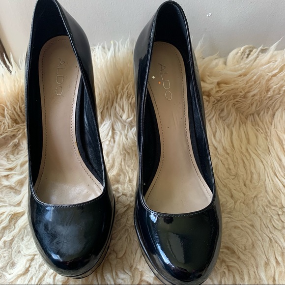 Aldo pumps in black. Size 39. US 8.5. - Picture 4 of 8